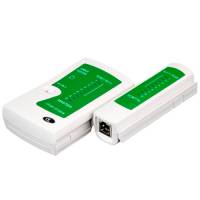 Тестер сети, телефонного кабеля, RJ45 RJ11 зеленый