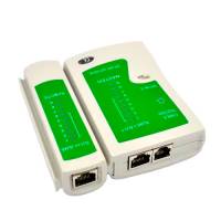 Тестер сети, телефонного кабеля, RJ45 RJ11 зеленый