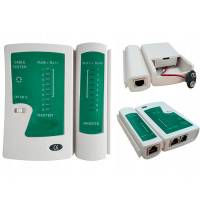 Тестер сети, телефонного кабеля, RJ45 RJ11 зеленый