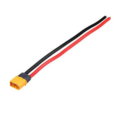 Кабель силовий Amass XT60 15см 12AWG 60А, тато