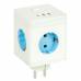 Разветвитель сетевой куб Power Cube 4 розетки 3 USB 250В 16А до 4кВт