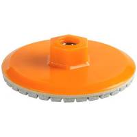 Диск алмазный полировочный 80x3.5мм 150грит M10 по камню для болгарки УШМ