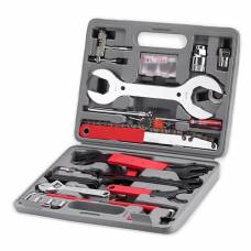 Набор для ремонта обслуживания велосипеда 44 предмета, в кейсе Набор для ремонта обслуживания велосипеда 44 предмета, в кейсе