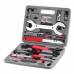 Набор для ремонта обслуживания велосипеда 44 предмета, в кейсе
