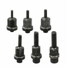 Набір адаптерів 6шт для установки різьбових заклепок, М3-М10, сталь Набір адаптерів 6шт для установки різьбових заклепок, М3-М10, сталь