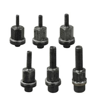  Набір адаптерів 6шт для установки різьбових заклепок, М3-М10, сталь