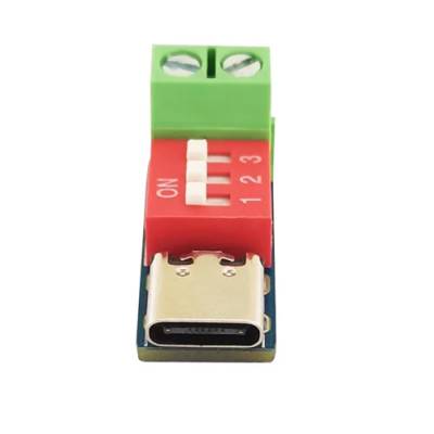 Триггер быстрой зарядки Type-C PD QC 5-20В, Dial-код, до 100Вт, CH224K