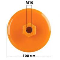 Диск алмазный полировочный 100x3.5мм 150грит M10 по камню для болгарки УШМ