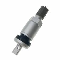 Вентиль под датчик давления шин типа Шредер, TPMS-02, разборный, алюминий Вентиль под датчик давления шин типа Шредер, TPMS-02, разборный, алюминий