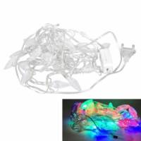 Гирлянда светодиодная новогодняя цветная Шишки 20 LED ламп 4.5м