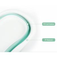 Складная детская ванночка, цвета синий, розовый и зеленый, модель S длина 76см.