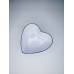 Пиала в форме сердца чаша керамическая 18х18см 1 шт