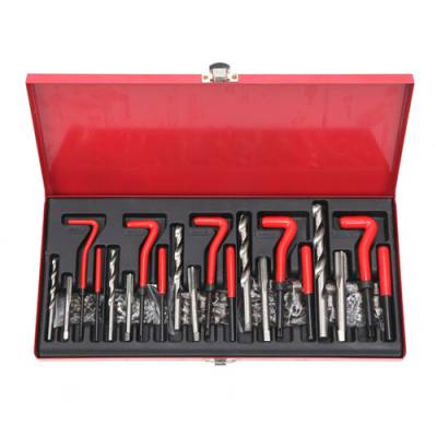  Набор для восстановления поврежденной резьбы M5-M12, 131 предмет, в кейсе