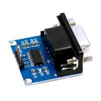 RS232 - TTL конвертер перехідник, плата MAX3232, модуль HW-044