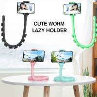 Гибкий держатель для телефона Cute Worm Lazy Holder
