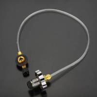 Перехідник заправки туристичних газових балонів і насадка різьба-цанга