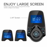 FM-Модулятор T10 Bluetooth автомобильный MP3-плеер + USB + MicroSD FM трансмиттер 