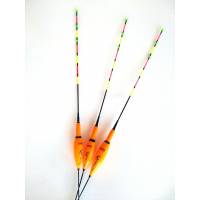 Набор поплавков для рыбалки светодиодных светящийся 3шт (разные размеры)