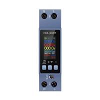 Wi-Fi счетчик электроэнергии однофазный 220В 40А DIN, защиты, KWS-303WF
