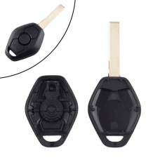  Ключ заготовка, корпус под чип, 3кн, BMW, HU92