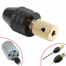  Патрон кулачковый мини 0.3-3.5мм под 2.35мм вал для микродрели PCB