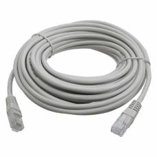 Патч-корд RJ45 9м, сетевой кабель UTP CAT5e 8P8C, LAN, белый Патч-корд RJ45 9м, сетевой кабель UTP CAT5e 8P8C, LAN, белый