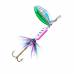  Блесна вертушка вращающаяся 4г цветная блестящая 3 крючка
