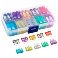  Предохранитель автомобильный 100шт стандарт 2-35А, набор