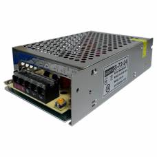 Блок питания перфорированный 24В 3А 72Вт для систем видеонаблюдения, UAlectric