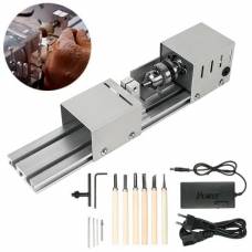 Верстат токарний міні по дереву 100Вт для моделізму, намистин