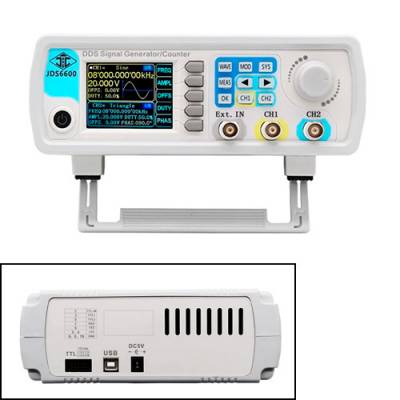 Генератор сигналов DDS 2кан 60МГц, JUNTEK JDS6600-60M