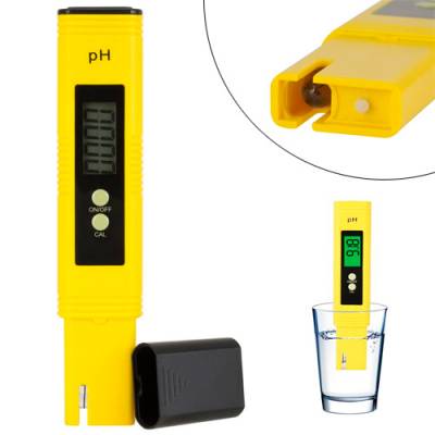 PH-метр для вимірювання кислотності 0.00-14pH, портативний, калібрування