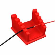 Держатель проводов для пайки, третья рука, с двумя магнитами, пластик