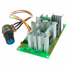 ШИМ регулятор скорости двигателя DC 10-60В 20А 1200Вт 25КГц оборотов