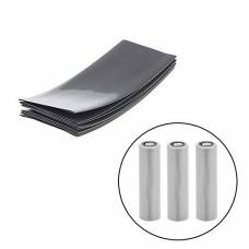 Термоусадочная пленка 100шт термоусадка для аккумуляторов 18650 серая, набор Термоусадочная пленка 100шт термоусадка для аккумуляторов 18650 серая, набор