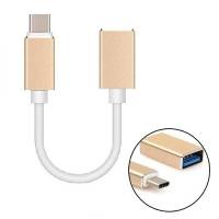 Кабель USB переходник USB Type-C на USB 3.0 USB-A, OTG, 10 см