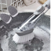 Универсальная щетка для мытья посуды с дозатором моющего средства 