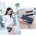 Кошелек геометрический в корейском стиле, бумажник, портмоне с геометрическим рисунком