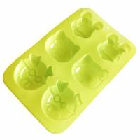 Силіконові формочки для тістечок, кексів, мафінів, капкейків, тортів, 26х17 см. свинка міккі кот