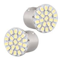 2x LED 1156 BA15S P21W лампа в автомобиль, 22 SMD