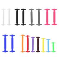 Ленивые шнурки силиконовые для обуви, детские, пара