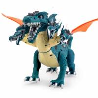 Электронный динозавр с пятью головами Dino valley