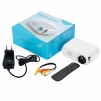 Проектор мультимедийный портативный МИНИ LCD 24-60" AC3 YG320, белый