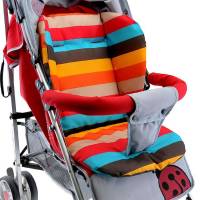 М'який матрасик підкладка для дитячої коляски стільчика автокрісла, кольори