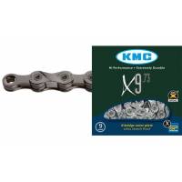 Ланцюг велосипедний KMC X9, 9-ск., 116 ланок + замок