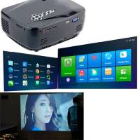Проектор мультимедийный портативный LCD 28-150'' GP70UP Android Wi-Fi