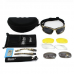 Поляризационные военные солнцезащитные очки Daisy X7, страйкбол, тактические очки для стрельбы
