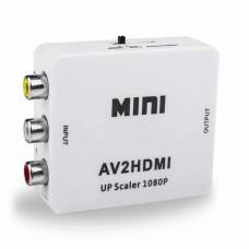 Конвертер видеосигнала AV2HDMI аудио питание RCA (тюльпан) в HDMI upscaler, FullHD преобразователь