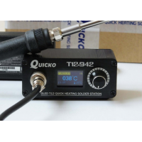 Паяльная станция QUICKO T12-942 MINI OLED на жалах Hakko T12