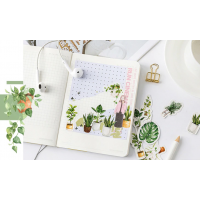 Наклейки "New plants", стікери, 45 шт